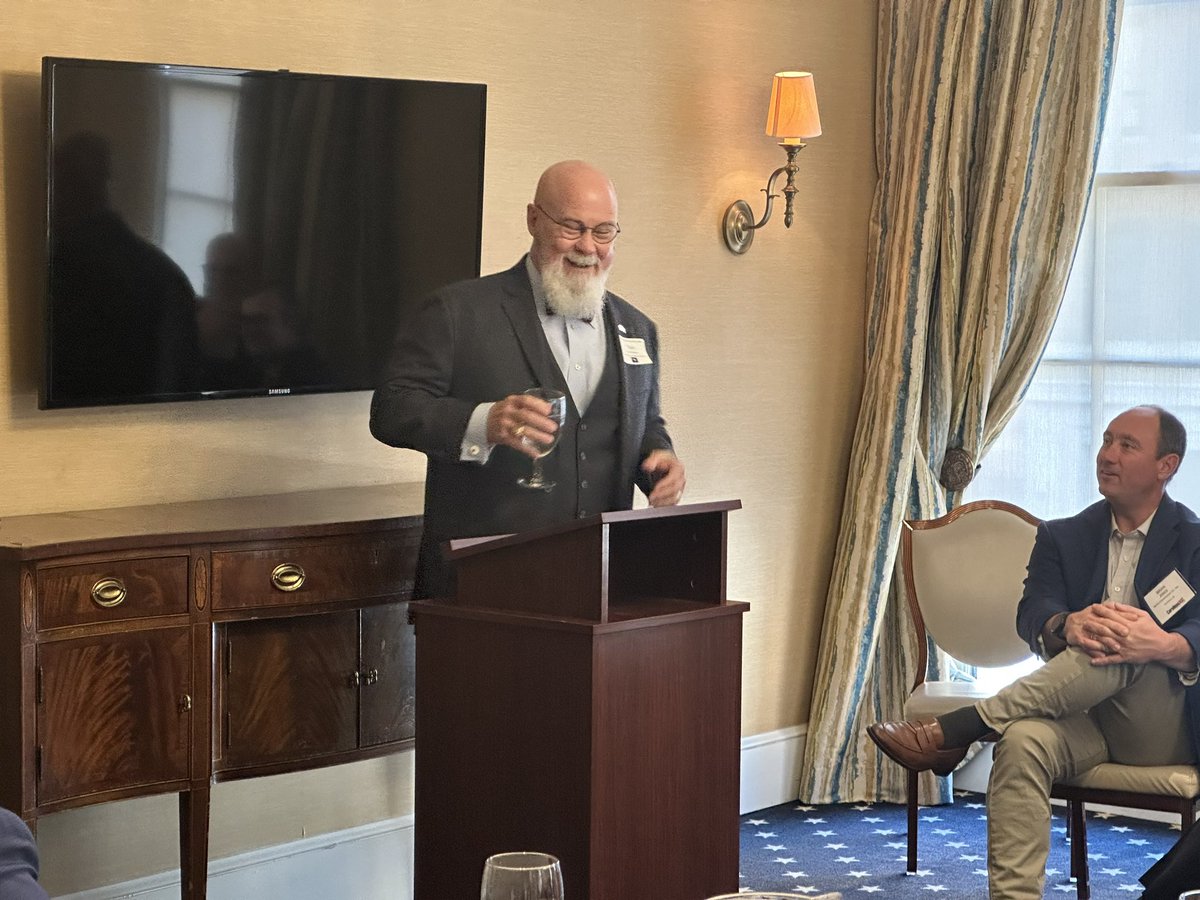 SCSPLS's tweet photo. Tom Mullikin, PhD, JD with Mullikin Law Firm and @SCLawsuitReform is talking to @theACECSC, #ASCESC, @CarolinasAGC, #SCSPE, @SCAggregates, @AIA_SC, and @scspls about the news for #LawsuitReform in SC. https://t.co/VQ8slqe6fc