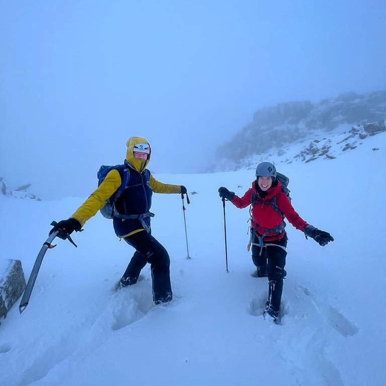 Bit like proper winter today. Bristly Ridge providing the usual fun. <a href="/the_AMI/">The AMI</a>