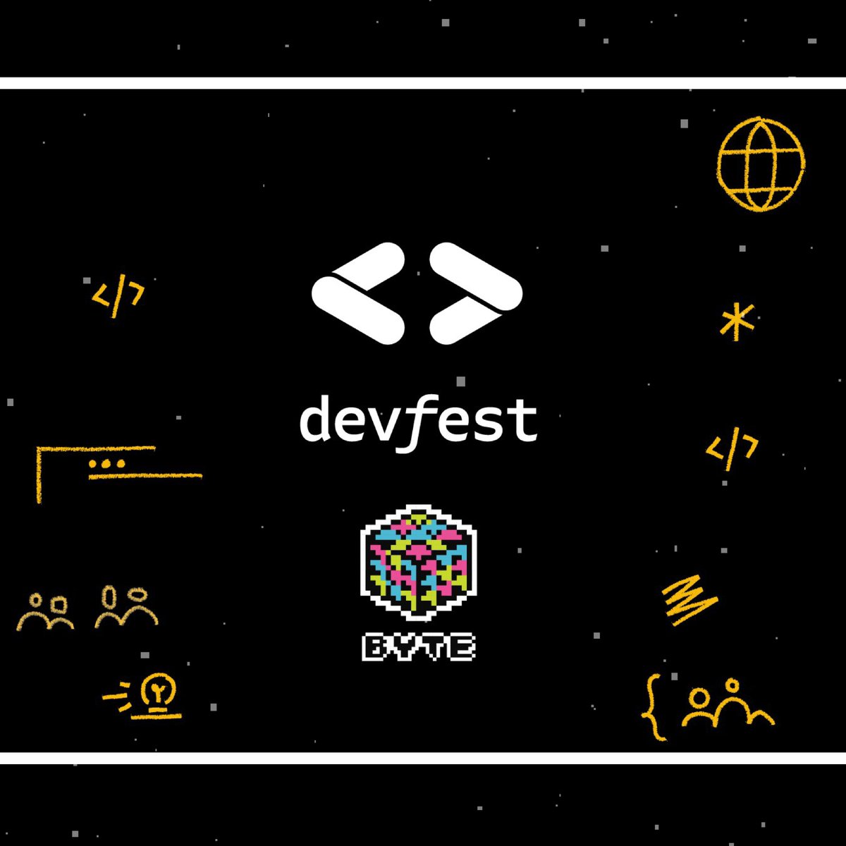 BYTE_NGO's tweet photo. #DevFest is a local tech conference hosted by Google Developer Groups (GDG Benghazi) In cooperation with (BYTE Organization)

(ديڤ فسيت) هو مؤتمر تقني محلي تستضيفه (GDG) بالتعاون مع BYTE

#GDG #DevFest #Andriod #Web #DataAnalyist #Cloud #Flutter https://t.co/1sRLjID51S