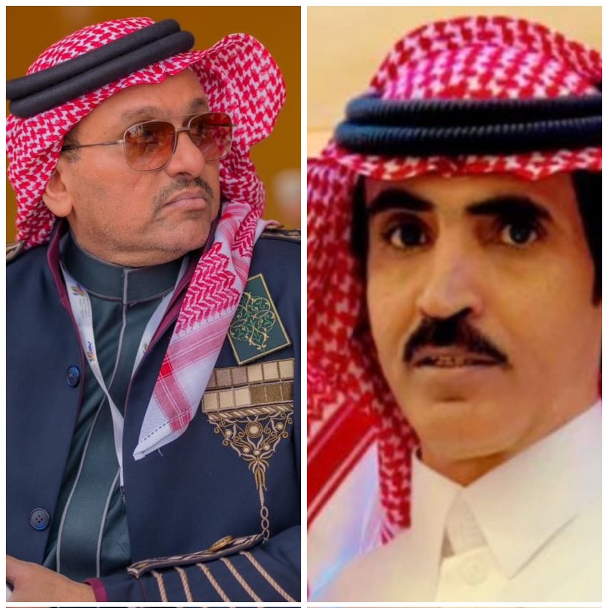 إستمعت مؤخراَ للقائين
لإثنين من أبناء قبيلة العصمة العزيزة

الأول رجل الأعمال عبد الله بن عودة
والآخر الشاعر والناقد خالد العصيمي

كان الأول عبر قناة تلفزيونية رسمية
وبحضور مجموعة من (المحاورين) 
وكان الثاني عبر قناة #فن_القلطه اليوتيوبية
بوجود محاور فقط