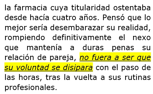 davidhdezmol's tweet photo. @RAEinforma #dudaRAE Tengo la duda en este pretérito imperfecto de subjuntivo: "..., rompiendo el nexo que mantenía su relación de pareja, no fuera a ser que su voluntad se disipara con el paso de las horas." ¿Es ok usar "que fuera a ser" y "disipara" en esta parte de la frase? https://t.co/gZphRaracf