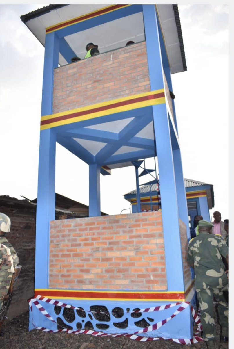 GouvNordKivu's tweet photo. 26 miradors et des postes de commandement modernes inaugurés le long de la frontière entre la #RDC et le #Rwanda, la réalisation de ces ouvrages construits sur fonds propres du Gouvernement provincial, est inscrite dans la vision du Chef de l’Etat, https://t.co/UYT4jJ7Z5a