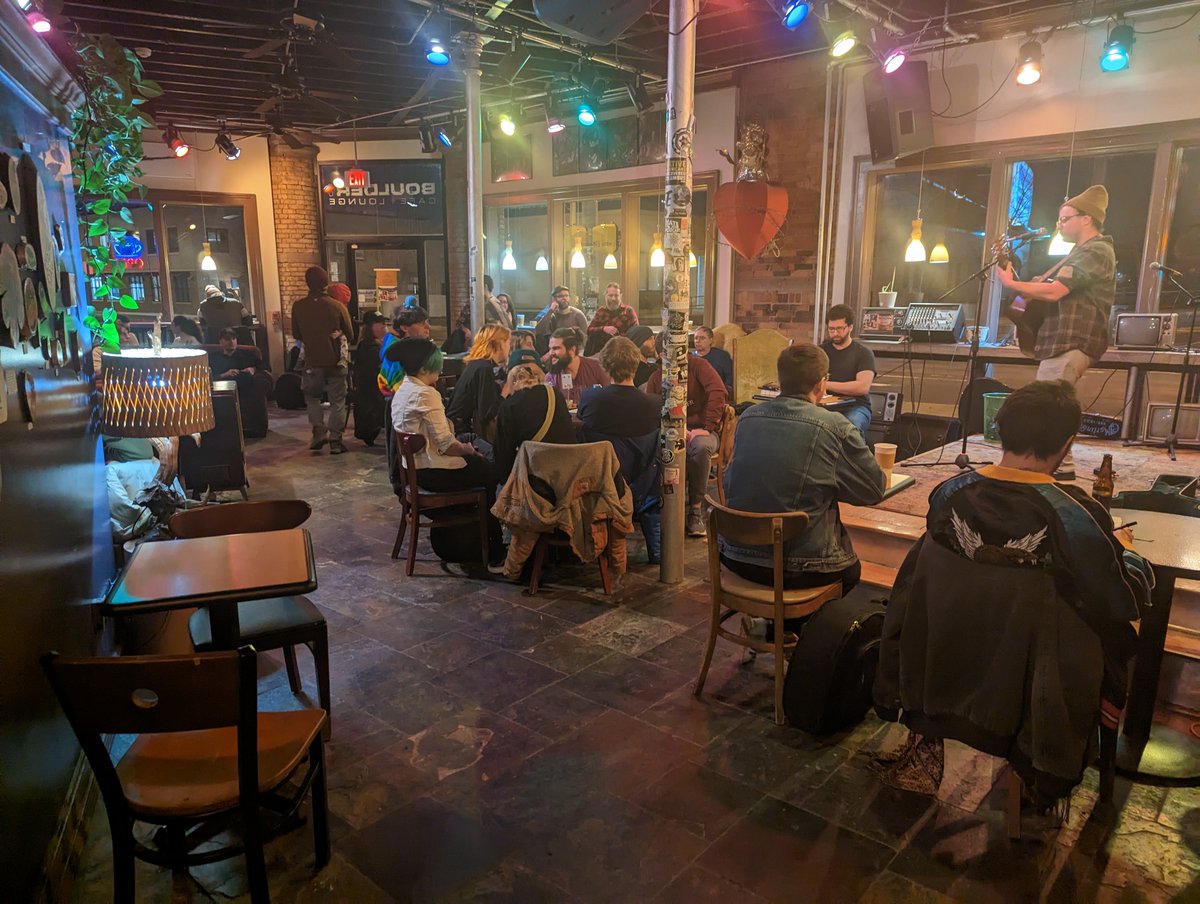 Did you know each Wednesday from 7:30-9:30 we have an open mic night? We'll see you there!