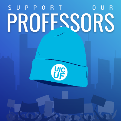 @DHDCoOp sent <a href="/UICUF/">UIC United Faculty</a> this lovely, inspiring image. So much #solidarity from the <a href="/thisisUIC/">University of Illinois Chicago</a> community. #WeLoveUIC
