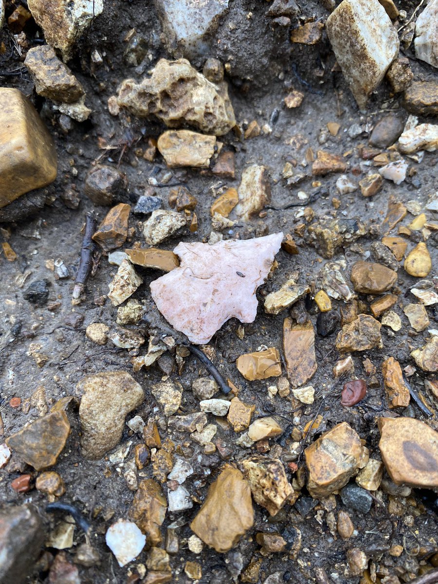 Small point, pink and beautiful. Found in Missouri.
