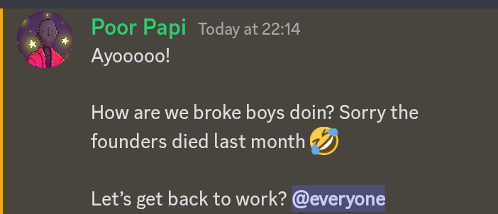BrokeBoysClub_'s tweet photo. Hello Brokes,

If you are a true believer, then you would be inspired about the dedication.

Here is a little secret of discord BBC🔥 https://t.co/PtGMDu2Lml
