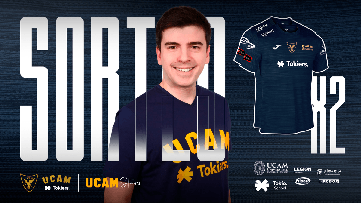 Nancla3's tweet photo. 👀DE PARTE DE @UCAM_esports SORTEO DE 2 CAMISETAS

Requisitos:
Follow @Nancla3 y @UCAM_esports
-RT a este tweet
 
Solo península ibérica⚠️

Los ganadores los daré el 26/1

Mucha suerte a todos!😊 https://t.co/igo69AYvJL