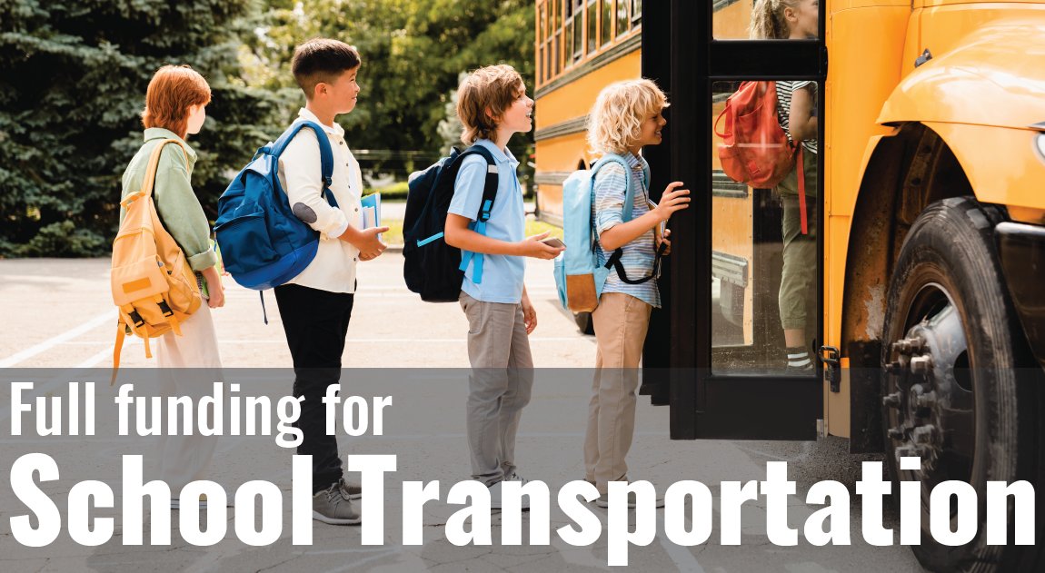 .@GovParsonMO in the State of the State address: full funding for school transportation
