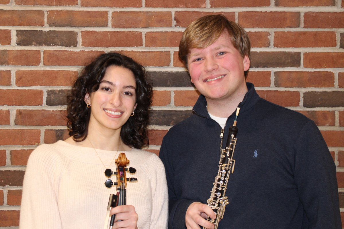 🎵 Hard work, a love of learning and the joy of music has brought these two <a href="/fairport_high/">Fairport High School</a> musicians to the top of their game! 🎵 Congrats to Noor and Reid on their selection for All-Eastern! 🎼 
Read more here ➡️ wp.me/p9vOEt-6je