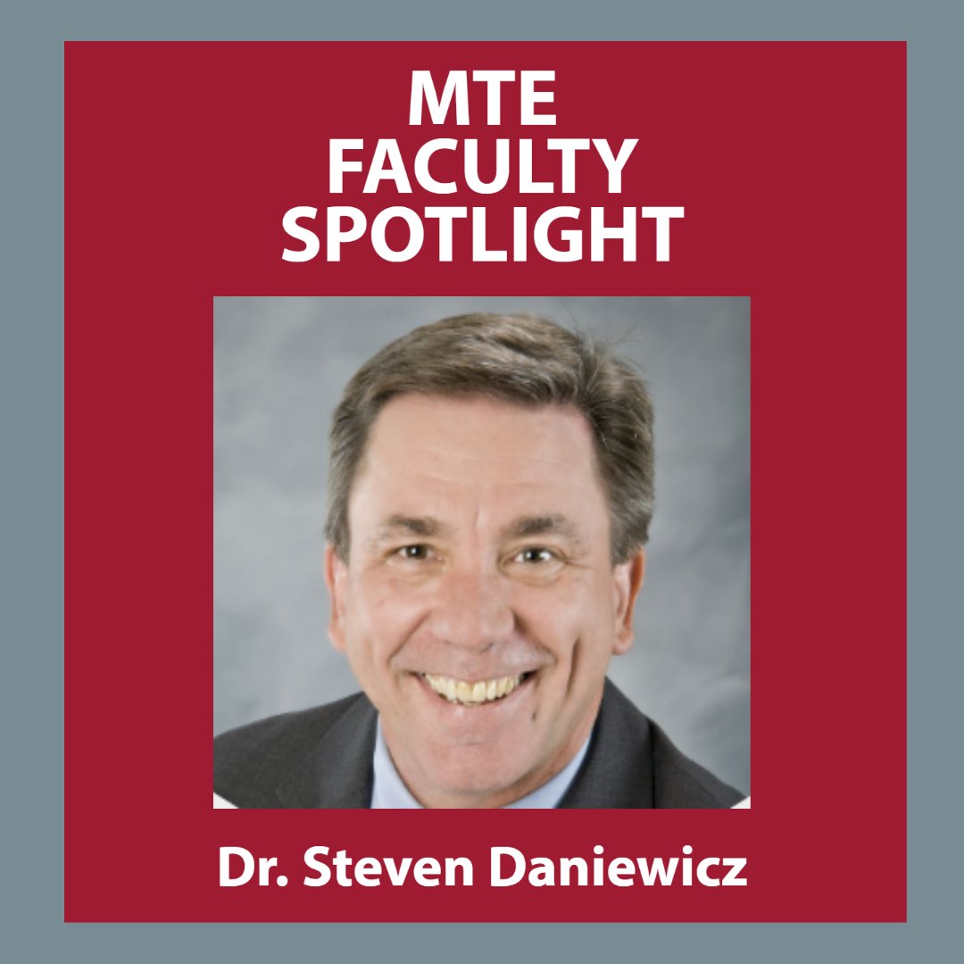 BamaMetallurgy's tweet image. We&apos;re back this semester with faculty spotlights. Who better to start with than our own Department Head, Dr. Steve Daniewicz?
Let us know below what faculty you&apos;d like to be featured on our page this semester!

#RollMTE #yaymetallurgy #bamaengineering #gobama #wherelegendsaremade