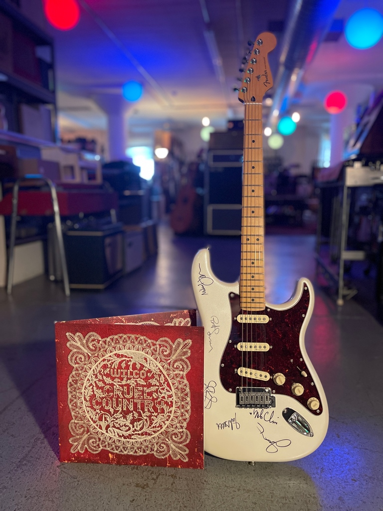 We're rolling along on Wilco World Radio day 2/7, exclusively on Wilcoworld.net. Who's having fun!?

Join the conversation, tell your friends about it on social media and use #Wilcoworldradio for a chance to win an autographed copy of Cruel Country or this signed guitar!