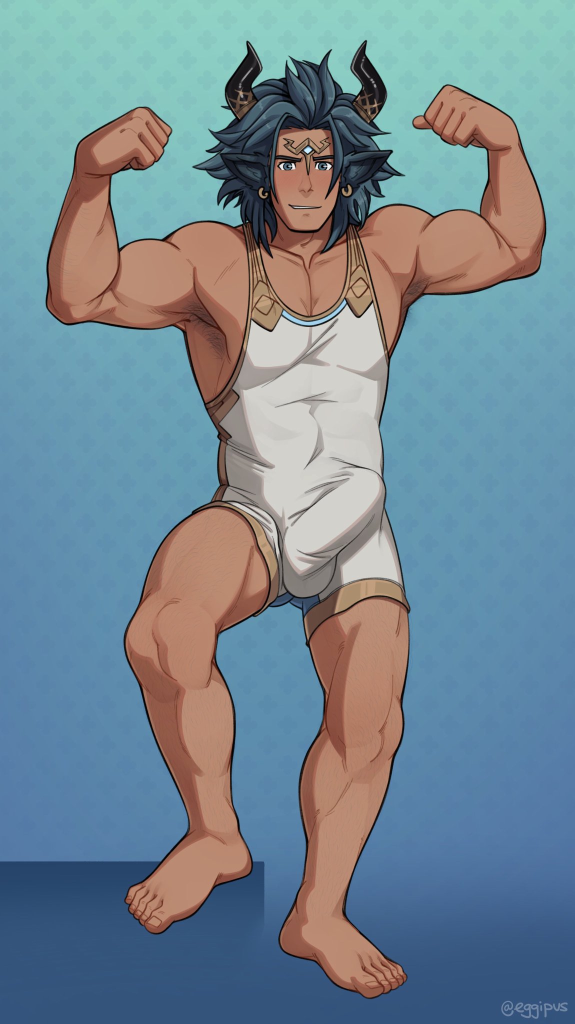 Eggipus on Twitter: "Commission work! 🤼♂️ https://t.co/y4apPSe2FM
