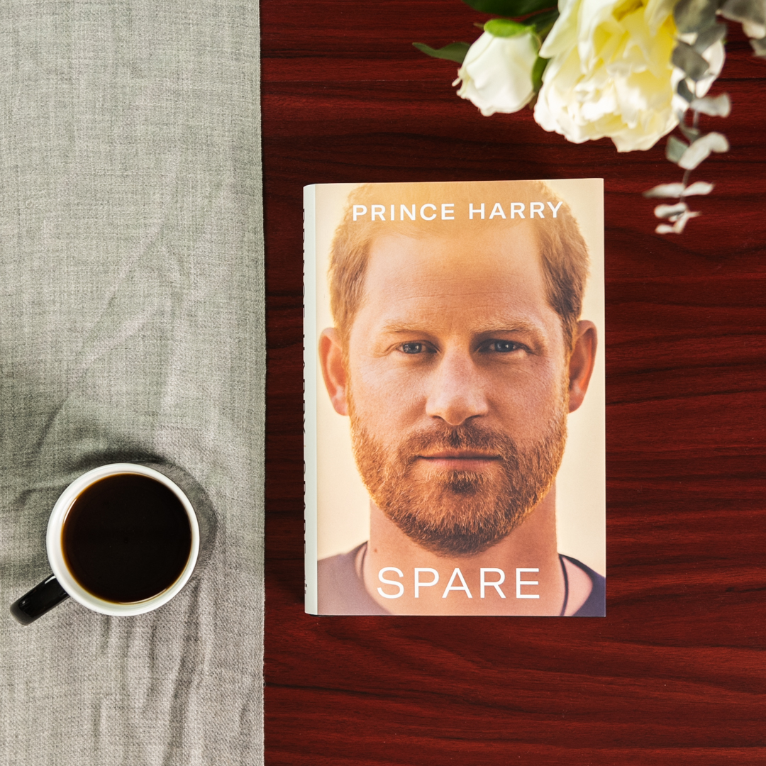 SPARE by Prince Harry, The Duke of Sussex, is an instant #1 NY Times bestseller! We are proud to publish this landmark book, and to help share Prince Harry's story in his own words.