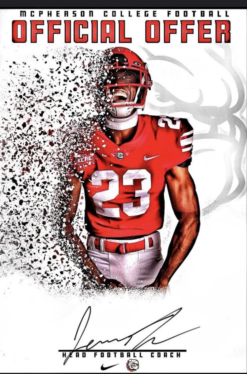 Jordan_Lou17's tweet photo. I am blessed to announce that i have received my 1st offer from @MACBulldogsFB ! Thank you @CoachJFisc for the opportunity! #RecruitCrawford https://t.co/AusBngj7go