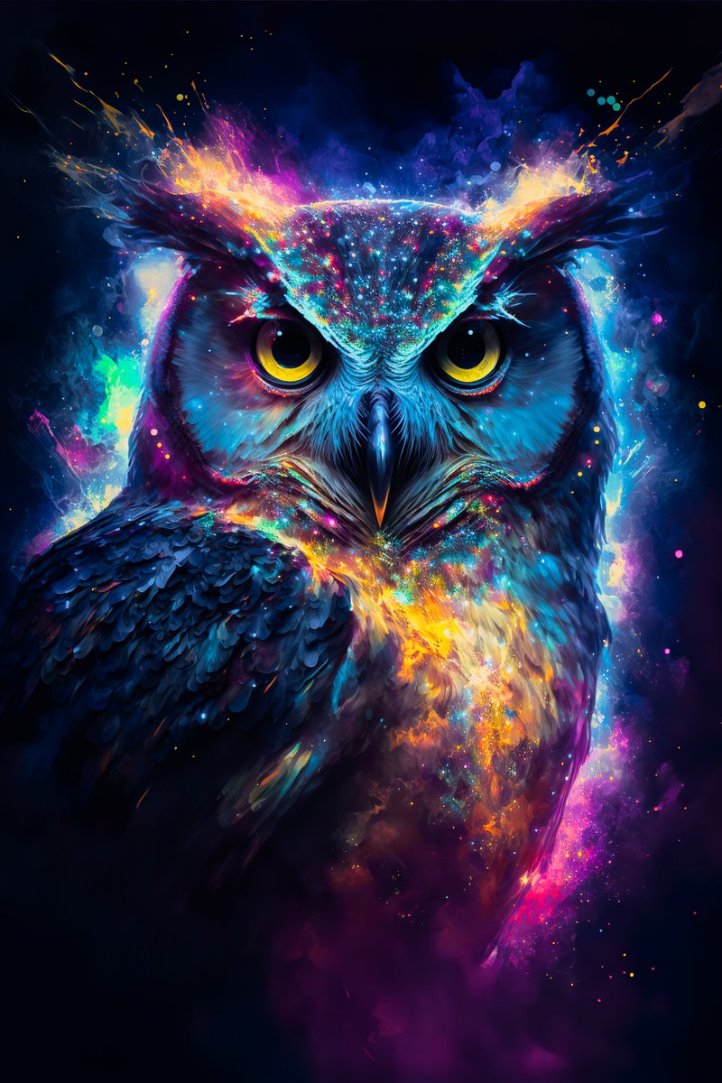 AiMachinist's tweet photo. owls of the universe, wisdom is in the universe https://t.co/lnzhLlSUpI