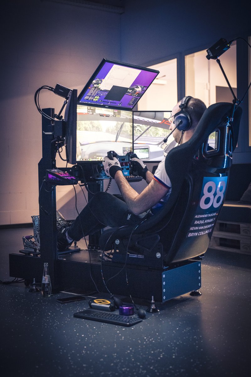 KvDooren's tweet photo. P5 for the #88 @ProtonRacing @CoandaEsports car at the #LeMansVirtual. The race was a rollercoaster, but I’m very happy with how we came back after troubles in the night.  Many thanks to my teammates, the team, and everybody involved. Once again it was an absolute pleasure. https://t.co/AqqdIp2ISW
