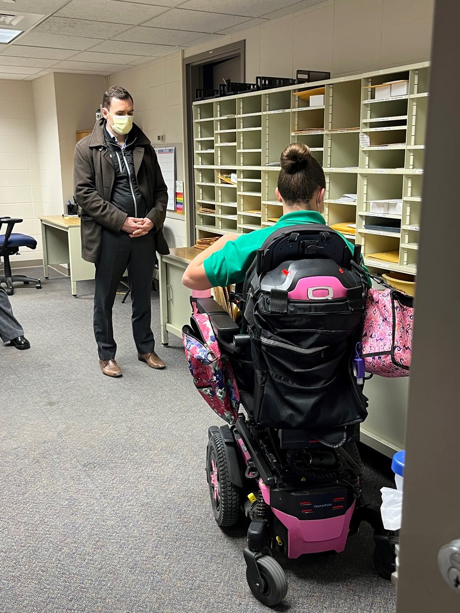 Thanks to <a href="/chairmang/"></a> for visiting the Bellin Health/HSHS St. Vincent Hospital Project SEARCH site learning about the success of this unique model of employment training.  <a href="/BellinHealth/">BellinHealth</a> @CESA_8 <a href="/WIWorkforce/">Wisconsin Department of Workforce Development</a> <a href="/stvgb/">St. Vincent Hospital</a>