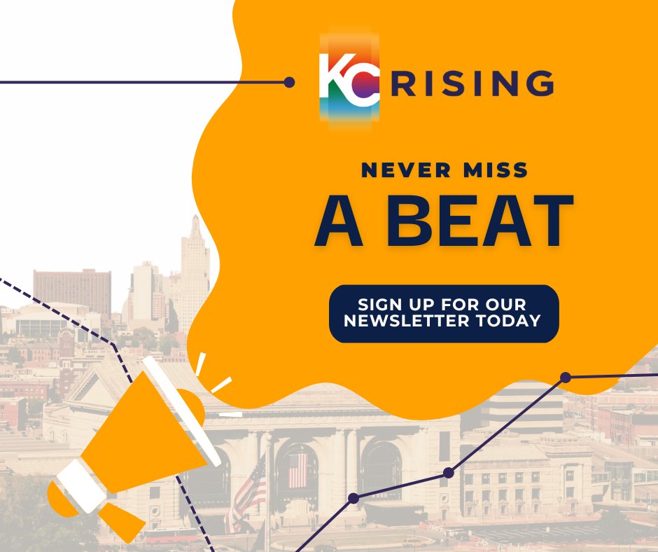 Did you know KC Rising has a weekly newsletter? Sign up here bit.ly/3HgtJR8 to stay in the loop!