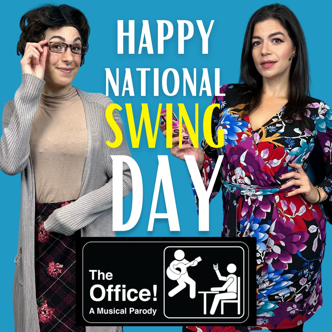 Happy National Swing Day to our spectacular Swings for "The Office! A Musical Parody" You are Beyonce always ✨