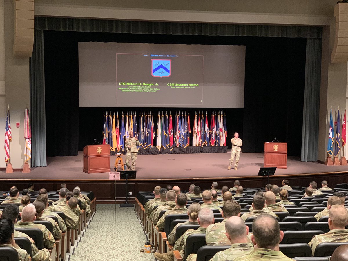 No better way to end a day than speaking to our future Bde and BN Cdrs and CSMs. Driving change starts with what they hear, learn and experience; glad to share a few nuggets of wisdom 🤔 along with my battle buddy. #developingleaders