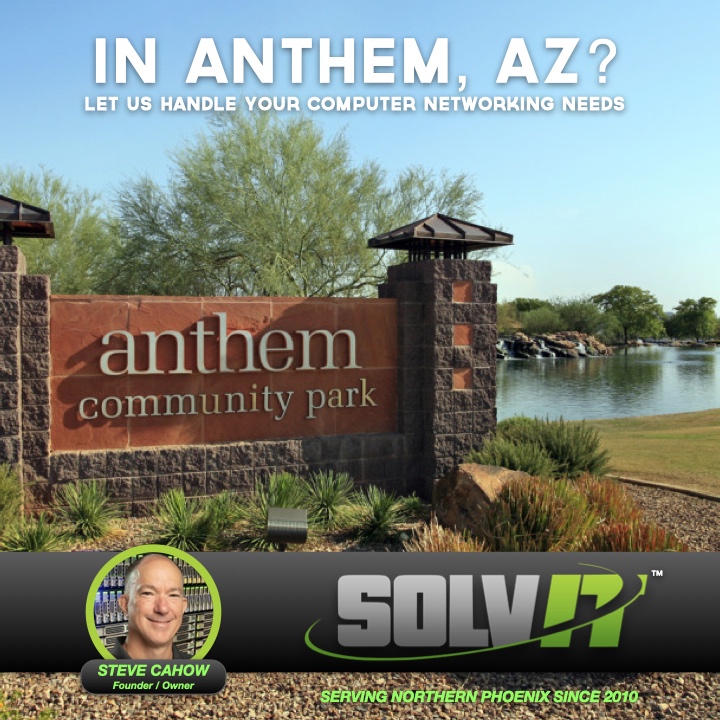 Connected and Reliable: Computer Networking Services in Anthem, AZ. Read the whole blog here:
solvitcomputersupportandservices.com/connected-and-…

#phoenixarizona #scottsdalearizona #phoenix #scottsdale #anthemaz #deervalleyairport #northphoenix #phoenixdentist #scottsdaledentist #phoenixbusiness