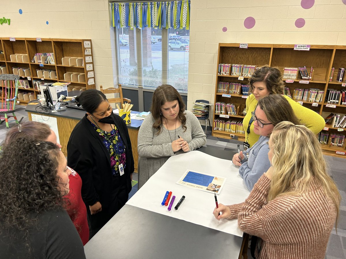 Elementary teachers <a href="/York1Schools/">York 1 Schools</a> <a href="/York1Learns/">YSD1 Professional Learning</a> are ☕️ warming up to Student Centered Learning as we kickoff a new cohort! Excited to collaborate with these teachers as they engage and “try-on” Student-Centered Learning instructional practices.