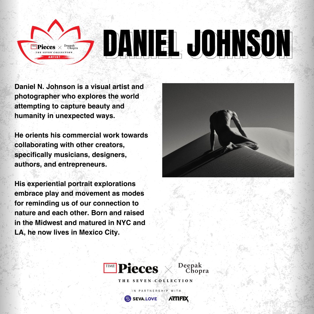 sevaislove's tweet image. Thank you @danieljohnson for your contribution to #TheSevenCollection!🙏

Daniel is a photographer who travels the world capturing beauty &amp;amp; humanity in unexpected ways. He seeks to remind us of our connection to nature &amp;amp; one another✨

We love you Daniel❤️