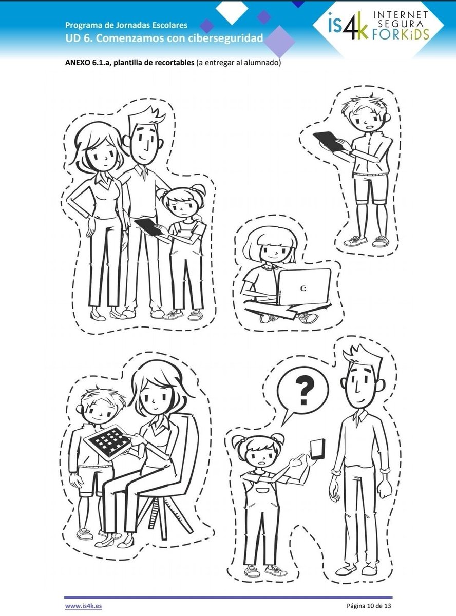 Mariaglezben's tweet image. 📳GUÍA DIDÁCTICA completa para INICIAR al alumanado en CIBERSEGURIDAD

Etapa: #infantil #primaria
🔸️Internet en #seguridad
🔸️Uso responsable y crítico
🔸️#Bienestardigital
🔸️Amenazas y peligros
De @is4k
🔗is4k.es/sites/default/…
#compdigedu #CDD #claustrovirtual #recursos