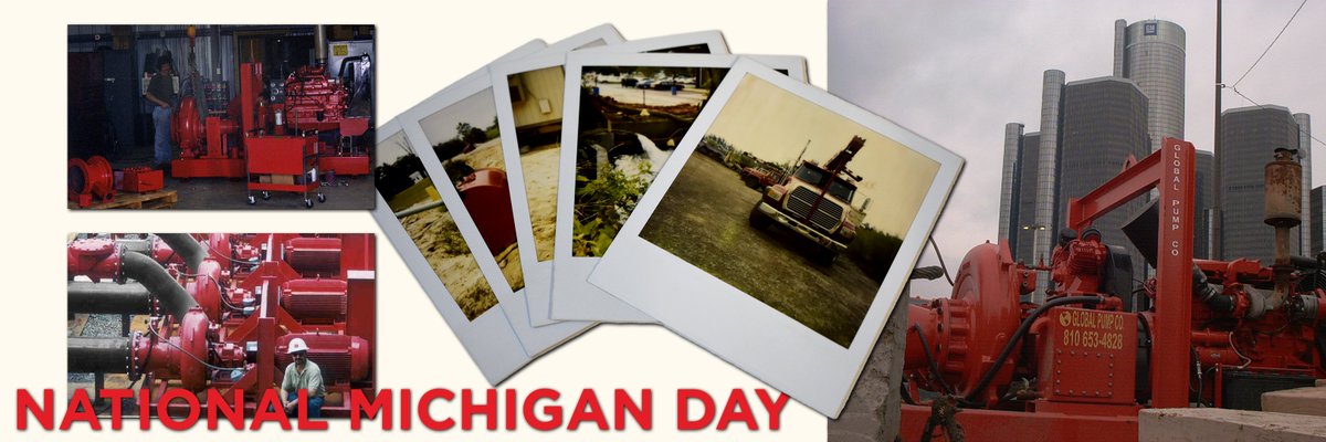 PumpGlobal's tweet photo. Happy #NationalMichiganDay Michiganders! We started here in Michigan in 1997, and although we provide dewatering solutions across the country, we are proud of our humble beginnings in the Great Lake State!
https://t.co/NIhNyDynm1 | 866.360.PUMP

#GlobalPump #TheMersinoWay https://t.co/XrOf2T8M3P