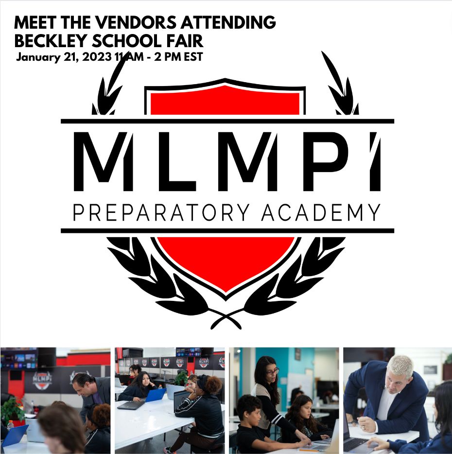 MLMPI Prep Academy is an emotional intelligence & mentorship-based educational community dedicated to the academic, physical, and social growth of all students
Visit them at the Beckley School Fair this Saturday
Get your free ticket! wvschoolfair.org

#wvfue #mlmpipa
