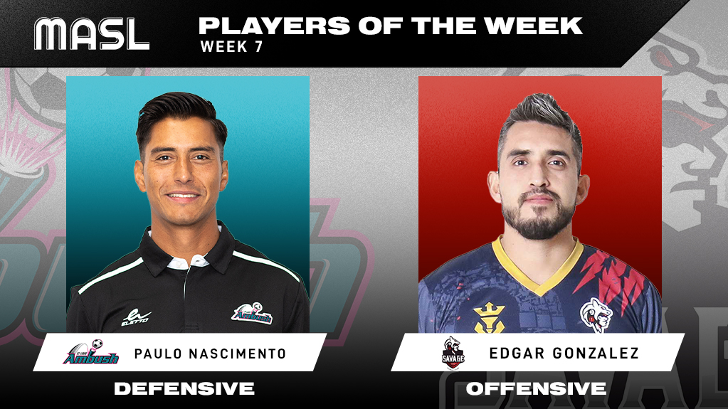 Congratulations to our Week 7 Players of the Week!