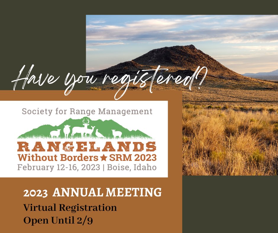 Society for Range Management tweet media