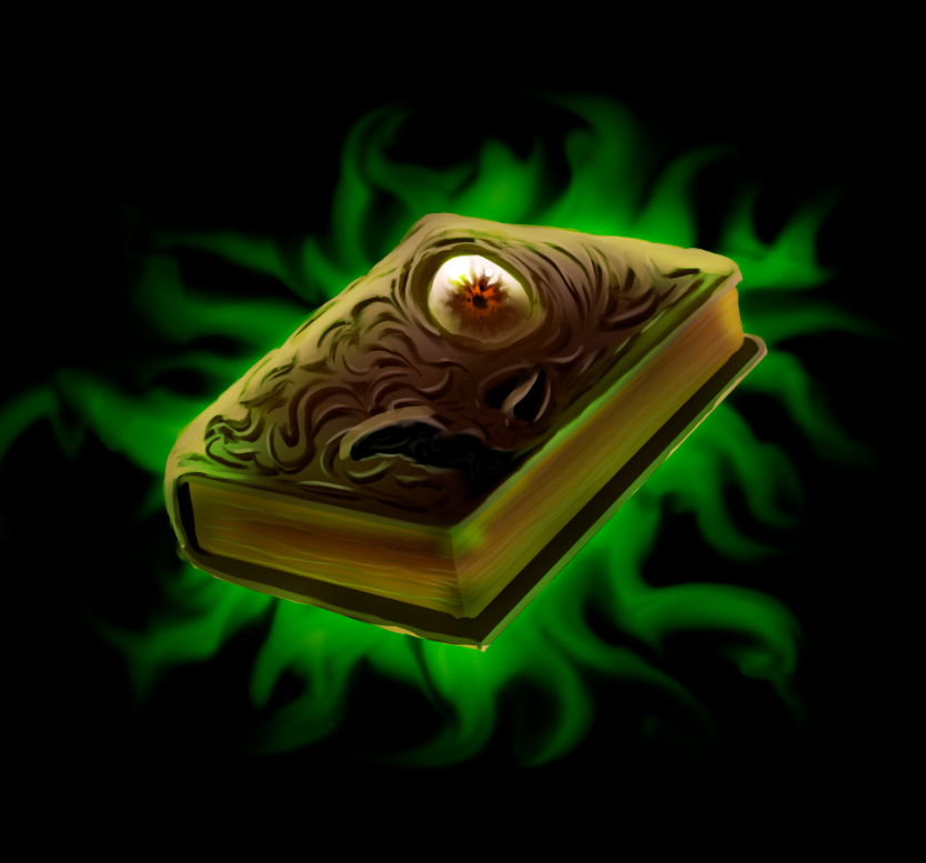carpc77's tweet photo. Se me antojó hacer un Necronomicon. https://t.co/jKr79uZQ0L