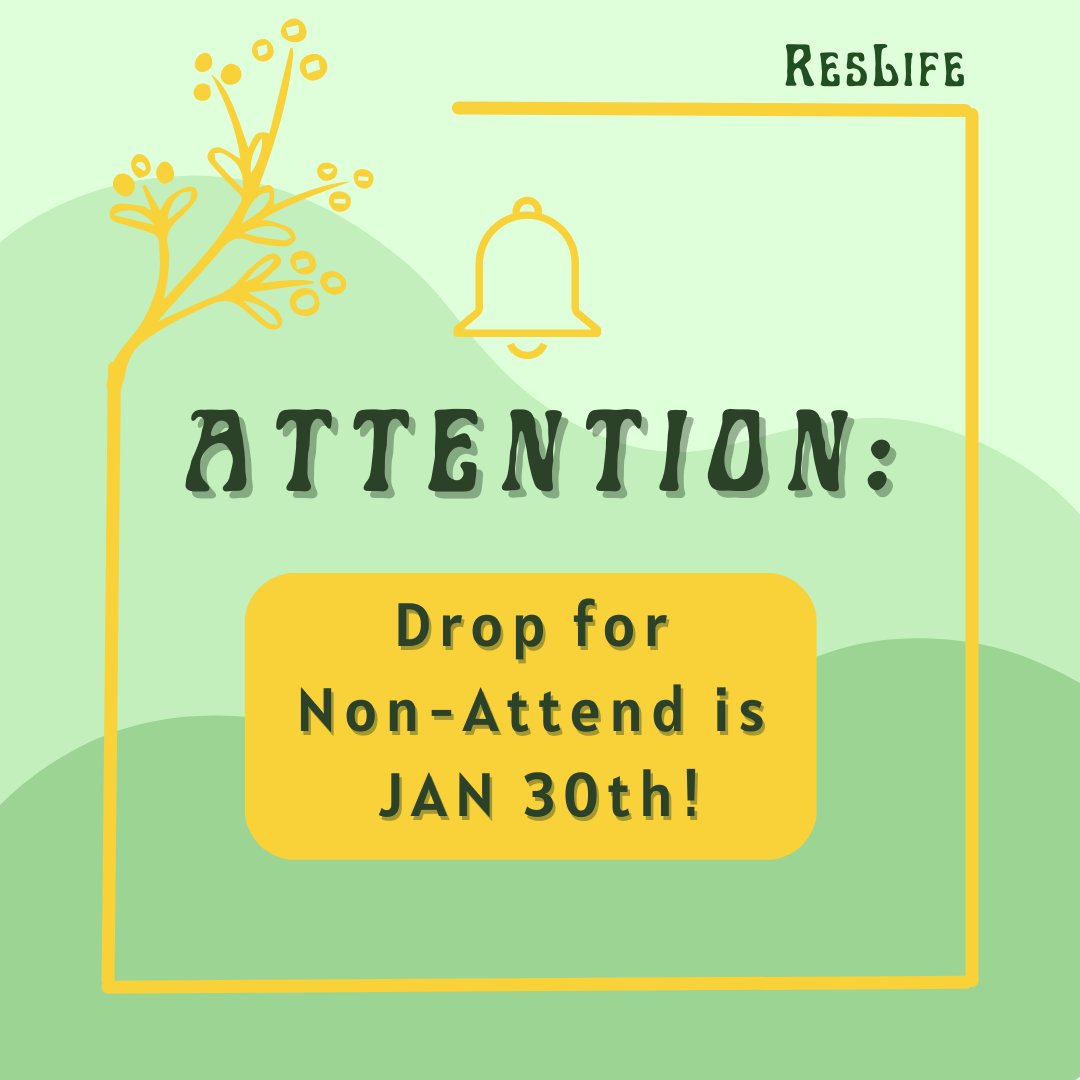 ATU Residence Life tweet media