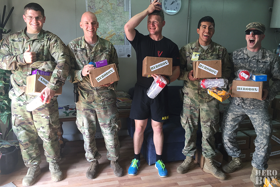 HeroBoxOrg's tweet image. This is what the outcome of hosting a #HeroDay looks like! 📦😄🪖 #HeroBox #deployed #military #event