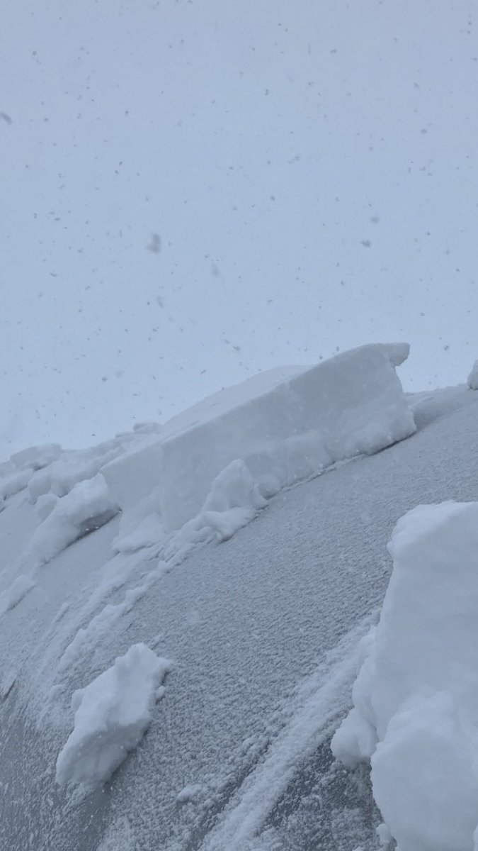 Central Nebraska.  Been a long time since the greenhouses have seen a snow load.  Running heat, even on our empty buildings, hopefully warm enough it all slides off.