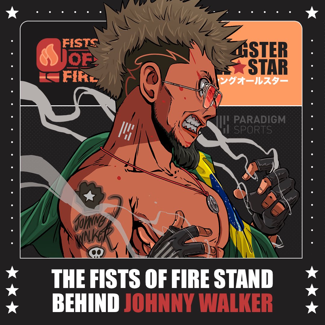 Gangster All Star is happy to announce that <a href="/JohnnyWalker/">Johnny  Walker</a> is joining the fight!

Johnny is a talented fighter who trains in Thailand and is the living embodiment of a true gangster 🤟🏼

Bring the win home this weekend!