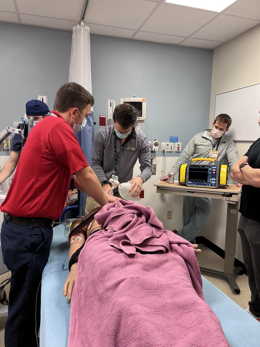 Dr. H (@hickammd) on Twitter photo Multidisciplinary Simulation Day during our resident conference!
One of the best things about VCUās ED is the emphasis on team work and that every memberās role is essential. Love that we can get together to practice these skills as a team! <a href="/VCUEM/">VCU EM Residency</a> #meded #vcuemresidency Multidisciplinary Simulation Day during our resident conference!
One of the best things about VCUās ED is the emphasis on team work and that every memberās role is essential. Love that we can get together to practice these skills as a team! <a href="/VCUEM/">VCU EM Residency</a> #meded #vcuemresidency