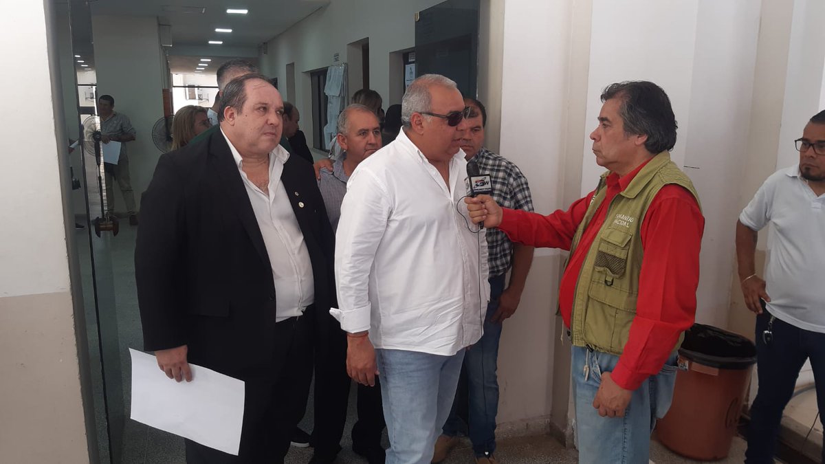 Inscripción ante la Justicia Electoral de los Candidatos del Partido UNACE,  Lista 7