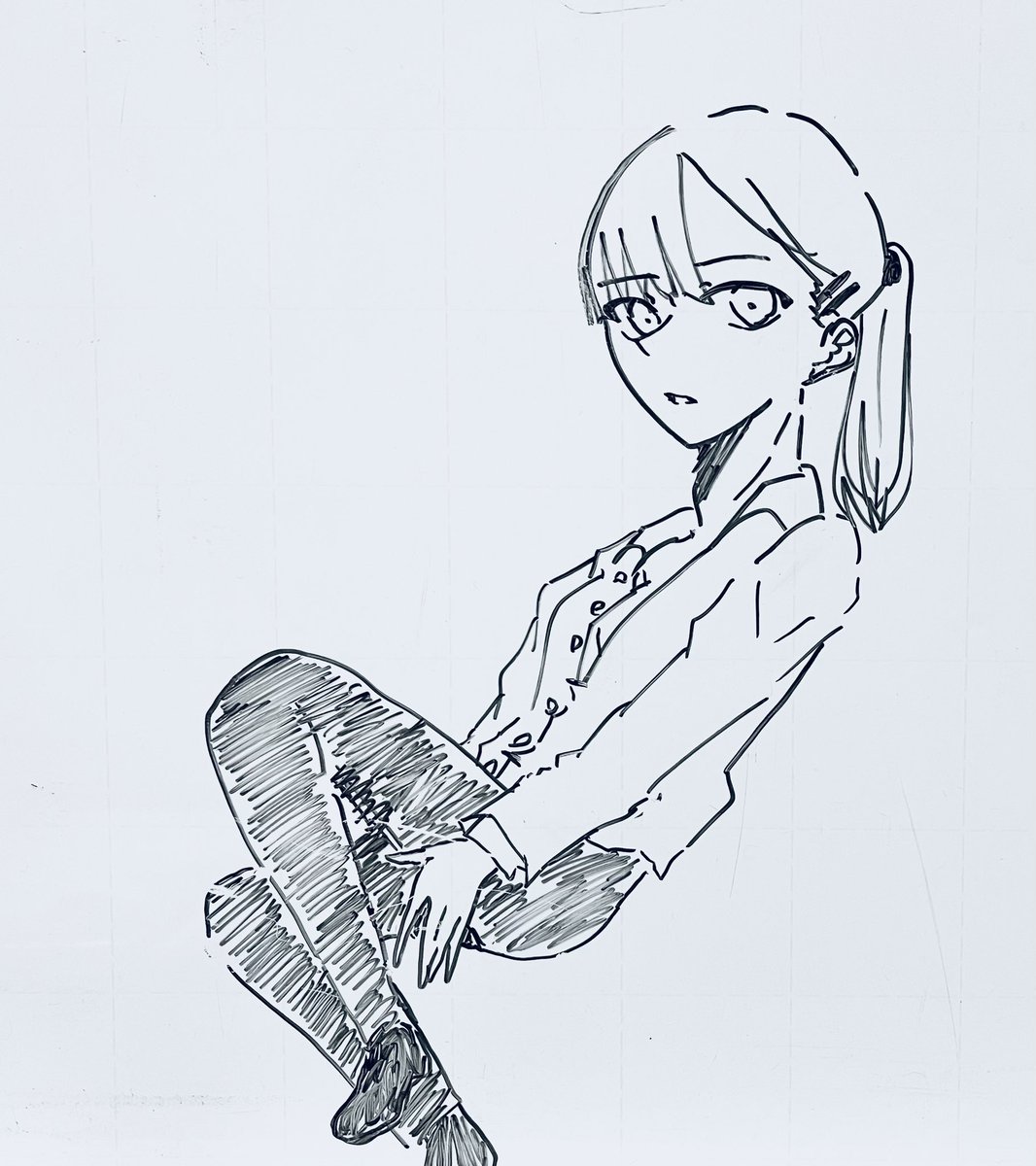 DaiTake_DCO's tweet photo. 引き篭もりの娘がボードに描いた女の子がカワイイ #イラスト #女の子 #可愛い https://t.co/pn3AXRVxoU