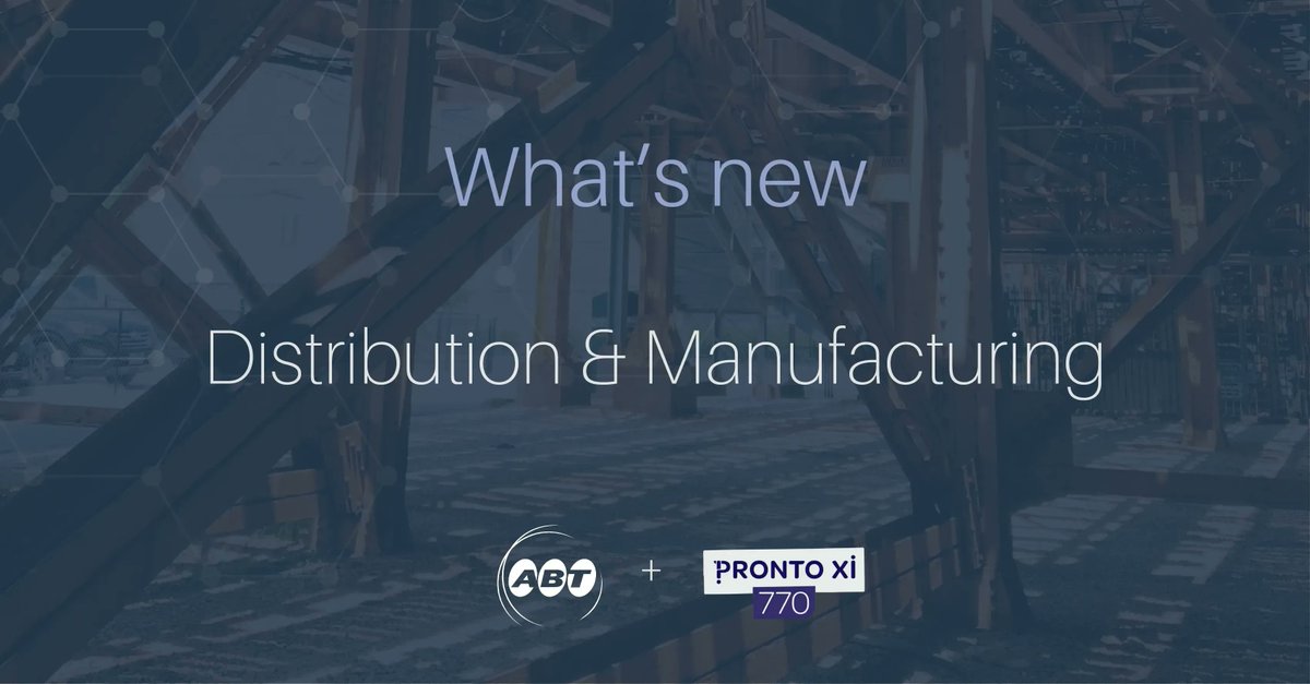 ABT_Group_'s tweet photo. #ERPintegration: New capabilities to aid in the improvement of Bills and Materials data screens, workflows, reducing delays caused by employee absence, typos, and much more.

Learn more: https://t.co/jcv1sJOoFA https://t.co/YHX25294kW