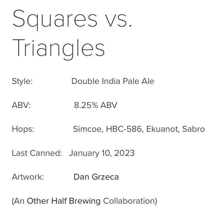 Rat’s Beer Review (@bigrat_matt) on Twitter photo Squares VS Triangles Beer Review Hop Butcher For The World <a href="/HopButcher/">HopButcher</a>. youtu.be/yPrcZQ_je5w Squares VS Triangles Beer Review Hop Butcher For The World <a href="/HopButcher/">HopButcher</a>. youtu.be/yPrcZQ_je5w