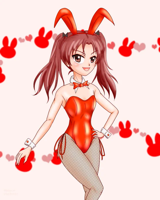 ひたすらバニーを描く今年 