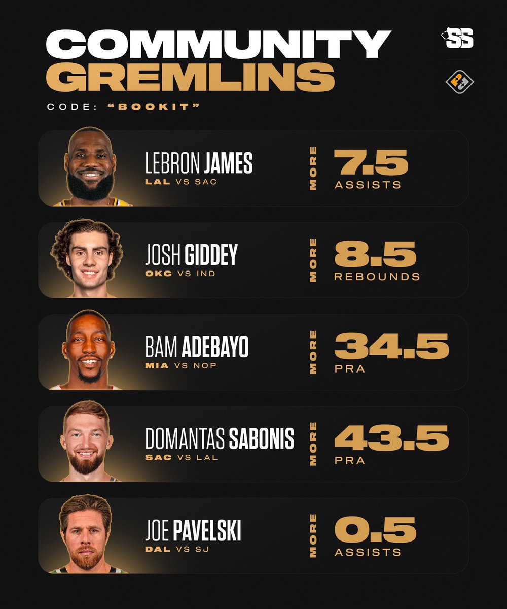 Bookit Sports on Twitter "All the plays from todays stream. Let’s have