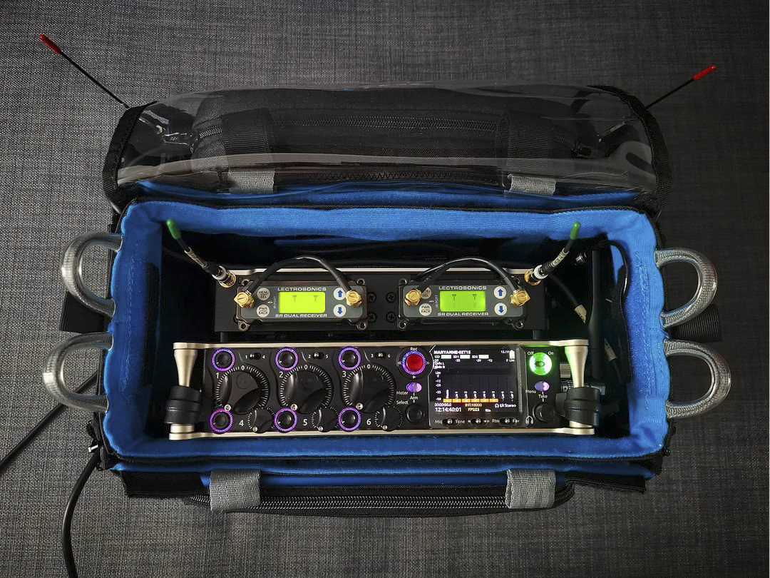 Nice sound bag set up by @soundrelated 🎤🎧

#locationsound #soundrecording #soundrecordist #soundmixer #sounddevices #sounddevices833 #sounddevicessl2 #sl2 #lectrosonics #lectrosonicssrc #src #orcabags #orcabagsor30 #or30 #orcasoundbags