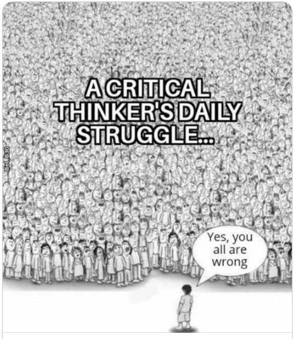 Interconnector's tweet image. Telling the TRUTH is a lonely road to travel on - But wait !!!!!!!