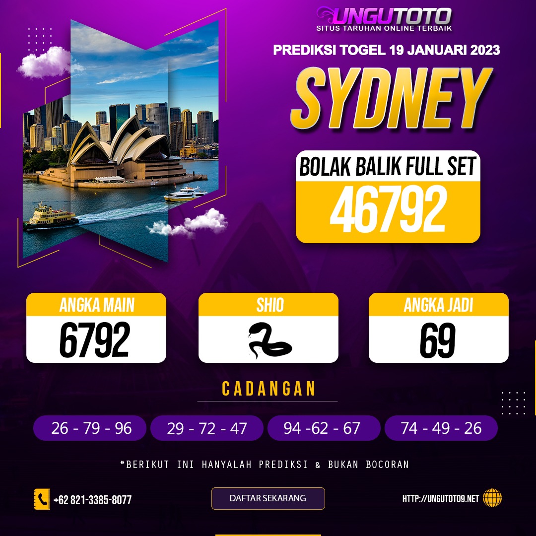 UNGUTOTO2's tweet photo. PREDIKSI SYDNEY 19 JANUARI 2023 UNGUTOTO

#prediksiungutoto #togelonline #4D #togel #togelhongkong #prediksitogel #togelsingapore #togelsydney #bandartogel #togelterpercaya #agentogel #togelsgp #togeljitu #togelindonesia #prediksisgp #prediksihk #bocorantogel #prediksisydney https://t.co/OXzLqEXKpW