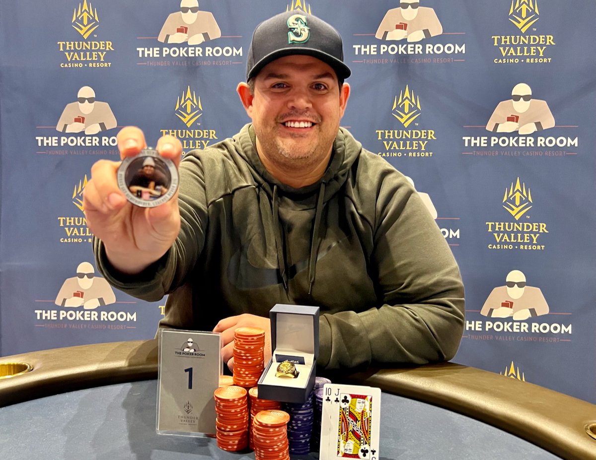 TVPokerRoom's tweet image. 4th @WSOP Circuit Ring for the Valdez family, as @RobertVal777 takes down $400 8-Max ($11,438) in memory of his brother @dval17 

Results: thundervalleyresort.com/Casino/Poker/B…