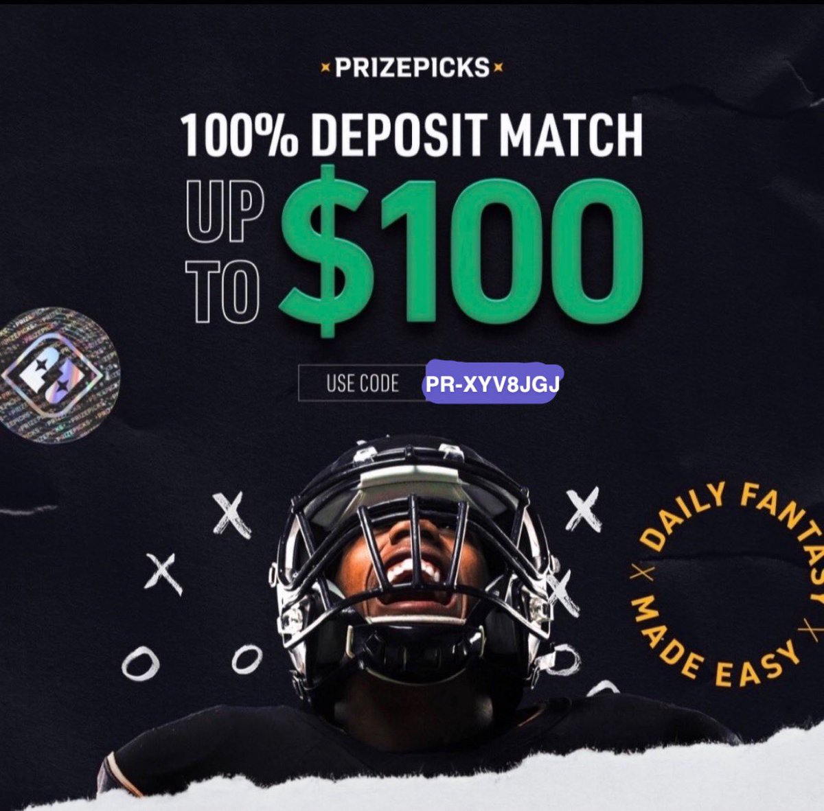 Cunning_Yam's tweet photo. This is hitting and I will be giving away $25 to one person who likes this tweet! Use my code PR-XYV8JGJ for a free deposit match! Goodluck ☘️ #prizepicks #prizepickscode #greenbean https://t.co/A4zfht0jSp