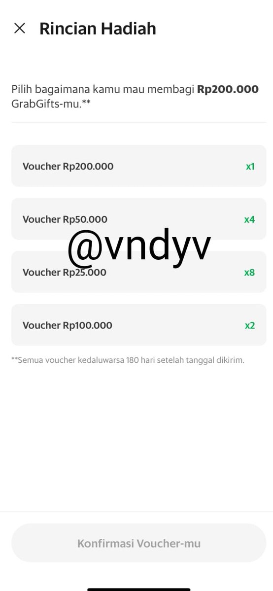 berburusales's tweet photo. [PP] Info, Hello guys🔥
JUAL VOUCHER GRAB 
(BISA UNTUK GRABFOOD, GRABMART, GRABTRANSPORT)

-Semua VOC tanpa min pembelian✨
-Exp VOC masih panjang berbulan bulan✨
-Stock VOC terbatas✨

*Tersedia Voucher nominal 200k
Dapat dibeli hanya dengan 150k

info lebih lanjut dm: @Vndyv https://t.co/Rfg2HQqgbw